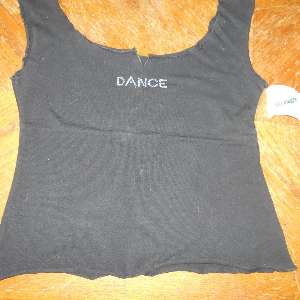Sparkling  "DANCE" Shirt-  XLarge Adult- New with Tags